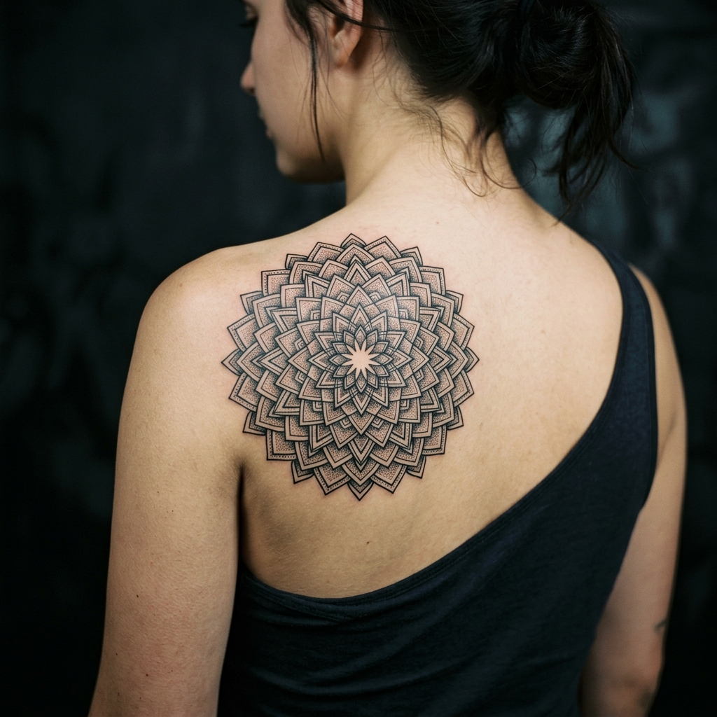 Sacred Geometric Mandala & Linework